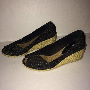 RALPH LAUREN | Polka dot wedge